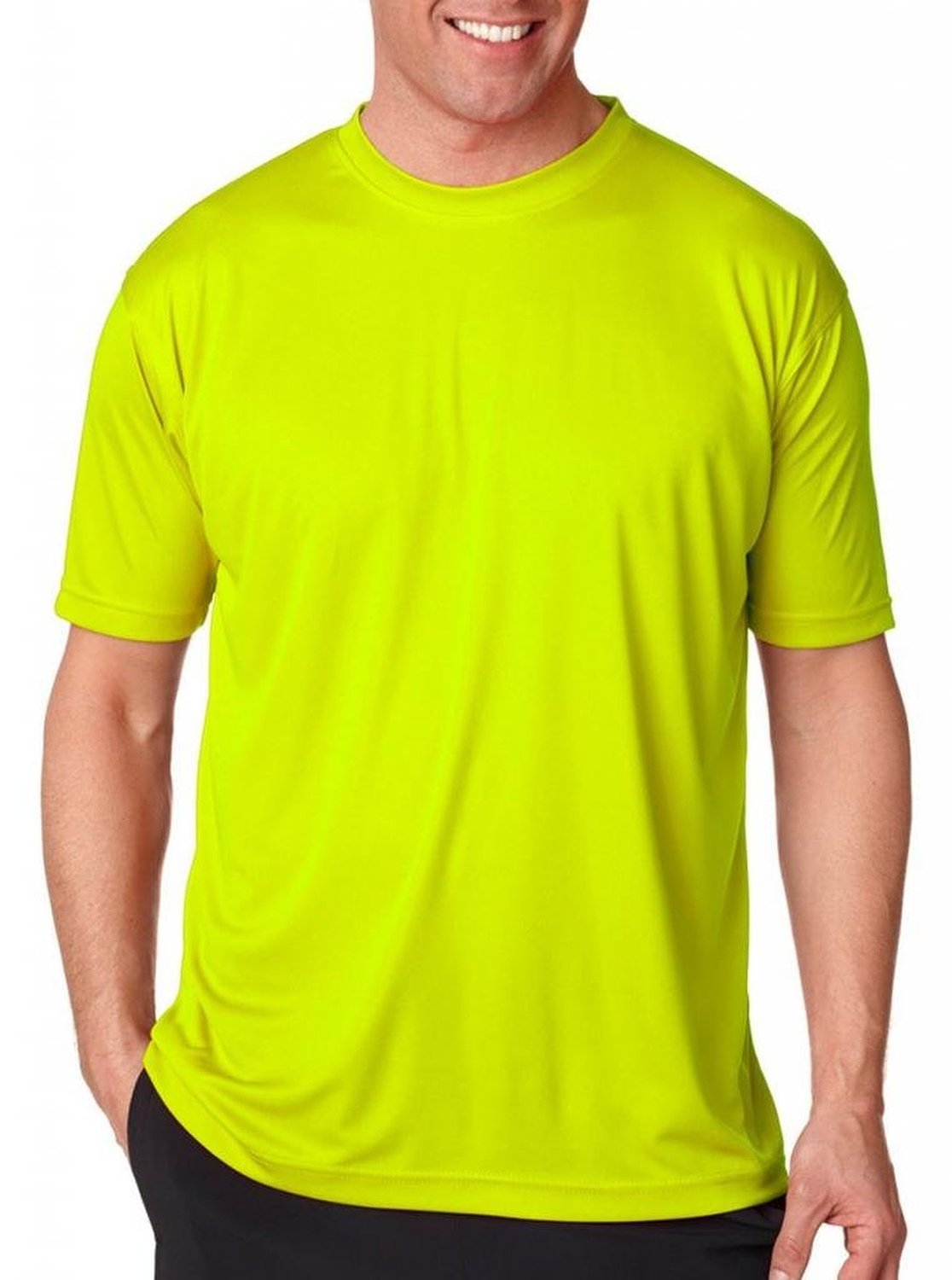 Moisture-wicking men's cool and dry sport performance tee.